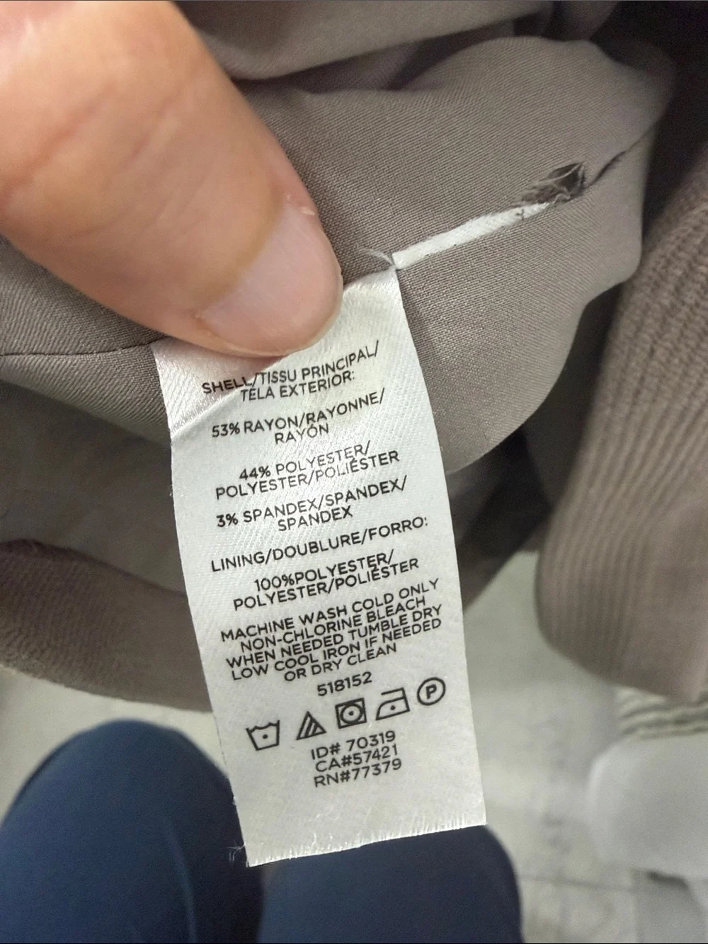 Ann Taylor Sleeveless Taupe Peplum Dress - Classic Workwear